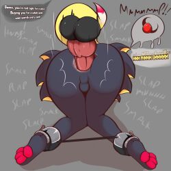 absurd_res anal anal_sex animal_genitalia animal_penis anthro anus ass ball_gag balls bondage bound braixen canine_penis disembodied_balls disembodied_penis duo gag generation_6_pokemon genitals grey_(dgbraixen) hi_res jarlium knot leg_spreader male male/male nintendo penetration penis pokémon_(species) pokemon pokemon_(species) restraints shaded spread_legs spreader_bar spreading standing text