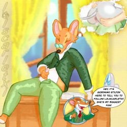 1:1 anthro anus balls blush blush_lines bodily_fluids breaking_the_fourth_wall cel_shading clothed clothing desk duo english_text female fluffy_balls furniture furry_balls genitals geronimo_stilton geronimo_stilton_(series) hi_res lolscarletxi male male/female mammal masturbation mouse murid murine office on_desk partially_clothed penetration penile penile_penetration penis rodent shaded solo sweat sweatdrop table text thea_stilton thinking thinking_cloud thought_bubble vaginal_penetration vaginal_penetration