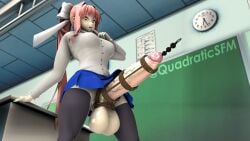 1futa 2022 3d balls better_version_at_source big_breasts black_socks bottomless breasts classroom clothed clothing doki_doki_literature_club erection futa_only futa_urethral_insertion futanari huge_balls huge_cock human light-skinned_futanari light_skin low-angle_view monika_(doki_doki_literature_club) mostly_clothed no_nut_november penis quadraticsfm rope school_uniform socks standing thigh_socks thighhighs tied_penis urethral urethral_beads urethral_insertion