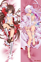 alice_(pandora_hearts) anki censored clothing dakimakura dress dual_persona pandora_hearts skirt small_breasts tagme will_of_the_abyss