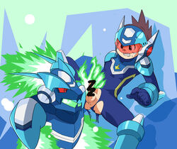 male_only mega_man mega_man_star_force omega-xis tagme