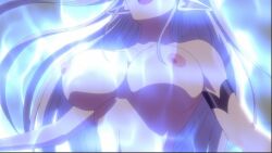 2015 anime_screencap breasts demon_girl naruse_maria nipples production_ims screencap screenshot shinmai_maou_no_testament succubus