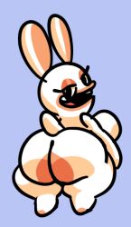 ass breasts female fur huge_ass jamonsin rabbid raving_rabbids thick_thighs ubisoft video_games wide_hips