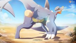 ambiguous_gender animated cloacal_penetration garchomp human human_penetrating human_penis light-skinned_male light_skin loop male mp4 no_sound penetration penis pokémon_(species) pokemon pokemon_(species) scalie sex video zoophilia zoruken