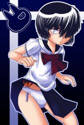 1girls 2010 digital_media_(artwork) huupoppo nazo_no_kanojo_x panties tagme upskirt urabe_mikoto white_panties