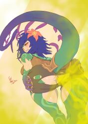 1girls fart fart_fetish league_of_legends neeko pervdarkling_(artist) raised_tail riot_games spread_ass spreading spreading_ass tail