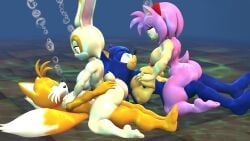 2021 2_tails 2boys 2girls 3d 3d_(artwork) accessory air_bubble amy_rose anthro ass big_breasts big_butt blonde_hair blue_body blue_fur blue_hair breasts brown_eyes bubble_butt butt_grab canid canine cream_the_rabbit curvaceous curvy_figure daemont92 dat_ass detailed_background digital_media_(artwork) eulipotyphlan eyelashes feet female fingers floppy_ears fluffy fluffy_tail fox from_front_position fur furry green_eyes group hair hair_accessory hairband hand_holding hand_on_butt headband hedgehog hi_res hourglass_figure lagomorph leporid long_ears long_tail lying male male/female mammal missionary_position multi_tail multicolored_body multicolored_fur nipples nude on_back open_mouth orange_body orange_fur penetration pink_body pink_fur pink_hair rabbit sega sex short_hair short_tail small_waist smile sonic_(series) sonic_the_hedgehog sonic_the_hedgehog_(series) source_filmmaker tail tails tails_the_fox tan_body tan_fur teal_eyes thick_thighs toes two_tone_body two_tone_fur underwater underwater_sex vaginal_penetration voluptuous water white_body white_fur wide_hips yellow_body yellow_fur