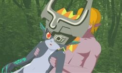 1boy 1girls animated artist_request balls imp_midna link link_(twilight_princess) midna nude penis pussy sex straight the_legend_of_zelda twili twilight_princess vaginal_penetration