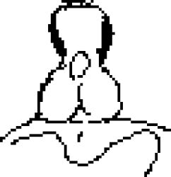 2d 2d_animation ambiguous_species anal anal_sex animated anus ass ass_focus bunny_tail cum cum_fart cum_from_ass cum_in_ass cum_inside gay male/male monochrome original_characters pixel_animation pixel_art