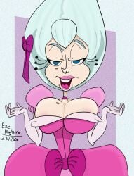 alternate_version_at_source alternate_version_available animaniacs animaniacs_(2020) big_breasts breasts cleavage eserigbone female marie_antoinette marie_antoinette_(animaniacs) public_domain solo warner_brothers