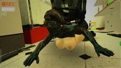 2people black_ops_(half-life) black_ops_assassin civil_protection female_on_bottom gun half-life half_life jizz low_quality male_on_top pulling_hair spontaneous_sex tagme