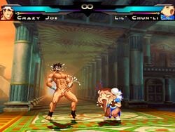 chun-li ejaculation fatal_fury female joe_higashi king_of_fighters m.u.g.e.n male masturbation pixel_art sprite street_fighter