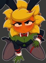 boots breasts bunnysuit plants_vs_zombies pvz pvz_2 pvz_3 pvz_heroes solar_flare_(pvz) sunflower_(pvz)