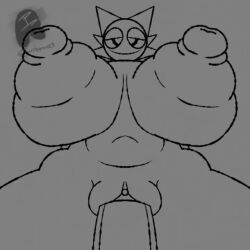 1boy 1boy1girl 1boy1girls 1girl1boy 1girls animated big_breasts bun_(playbonnie3) catgirl cumflation female furry furry_female furry_only hyper_cumflation longer_than_6_minutes playbonnie3 sound sprunki tagme video wenda_(sprunki)