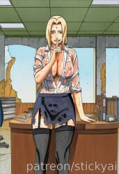 1girl 1girls ai_generated anime boruto breasts curvy curvy_female curvy_figure eyes female fit hair naruto naruto_shippuden nsfw stickyai tits tsunade_(naruto) voluptuous