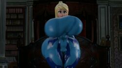 3d 3d_animation animated ass ass_bigger_than_head ass_visible_from_the_front big_ass big_breasts blonde_female blonde_hair blue_eyes breasts breasts_bigger_than_head commission commissioner_upload gigantic_ass gigantic_breasts huge_ass huge_breasts ironhawk jiggling_ass jiggling_breasts kabalmystic_(style) large_ass large_breasts looking_at_viewer metroid nintendo no_sound ponytail pussy pussy_through_clothing red_lipstick samus_aran sfm shaking_ass shaking_breasts source_filmmaker tagme thick_thighs thighs twerking video wide_hips wobbling_ass wobbling_breasts zero_suit zero_suit_samus