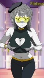 ass belly black_hair boobs cherrytoons girl hips legs white_body