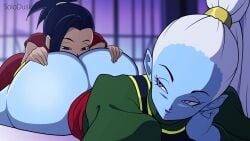big_ass dragon_ball dragon_ball_super gif kale kissing_ass solodusk57 vados