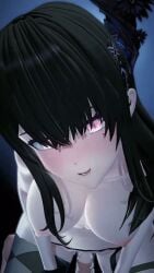 1boy 1boy1girl alternate_version_available animated anon_nsfw_va audible_creampie big_breasts black_hair blue_hair continue_after_cum cowgirl_position cum_in_pussy dominant_female doridoriko female garter_belt hololive hololive_english hololive_english_-advent- hopesodesirable horns implied_creampie long_hair longer_than_one_minute mole_under_eye nerissa_ravencroft opennsfwsp penis_in_pussy pov pov_eye_contact red_eyes riding_penis self_upload sex slapping_hand sound tagme vaginal_penetration video virtual_youtuber vtuber