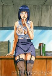 1girl 1girls ai_generated anime boruto breasts curvy curvy_female curvy_figure eyes female fit hair hyuuga_hinata naruto naruto_shippuden nsfw stickyai tits voluptuous