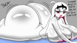 1girls areolae ass big_breasts breasts bubblayheart completely_nude completely_nude_female female female_only fnf_entity friday_night_funkin friday_night_funkin:_entity huge_ass long_hair looking_at_viewer looking_back naked naked_female nikusa_(sugarratio) nipples nude nude_female on_stomach solo solo_female