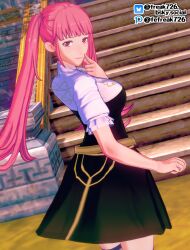 1girls 3d female female_only hilda_valentine_gonerilsolo solo