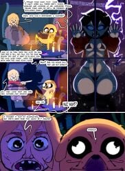 1girls 2boys 67 adventure_time ass big_ass big_butt big_hips big_thighs black_hair blonde blonde_female blonde_hair boobs breasts butt cartoon_network comic comic_page curvaceous curvaceous_body curvaceous_female curvaceous_figure curvaceous_hips curvaceous_thighs curvy curvy_body curvy_female curvy_figure curvy_hips curvy_thighs dgoger dog female finn_the_human furry furry_male furry_only grey_body grey_skin hips huge_ass huge_butt huge_hips huge_thighs imminent_sex jake_the_dog male male/female marceline massive_ass massive_butt massive_hips massive_thighs micro_panties mini_comic panties pantyhose small_boobs small_breasts small_tits text text_box text_bubble thick_thighs thighhighs thighs tits vampire vampire_girl wide_hips wide_thighs yellow_fur