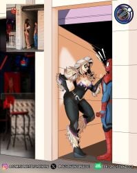1boy 1boy1girl 1girl1boy 1girls 2026 alley alleyway_milf_(meme) alluring black_cat_(marvel) black_cat_(marvel_rivals) bodysuit couple couple_(romantic) couples dan_pegasusnsfw enticing felicia_hardy female height_difference light-skin light-skinned_female looking_at_partner male marvel marvel_comics marvel_rivals meme meme_reference peter_parker romantic romantic_couple seducing seductive seductive_look seductive_pose skin_tight smaller_male spider-man spider-man_(marvel_rivals) spider-man_(series) superhero superhero_couple superheroine taller_female teasing teasing_partner temptation tempting tight_clothes tight_clothing voluptuous voluptuous_female white_hair