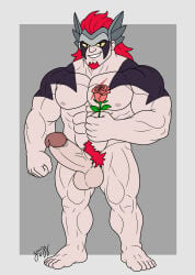 bara brawl_stars damian_(brawl_stars) gay muscular_male