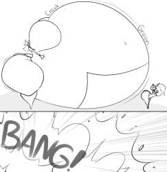 big_ass big_breasts breasts bubble_butt cleavage female furry huge_ass huge_breasts inflation popping puffster3 tagme thick_thighs wide_hips