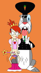 cartoon_network female foster's_home_for_imaginary_friends frankie_foster mr._herriman