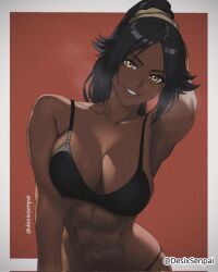 1girls 2d 2d_(artwork) 2d_artwork abs adult adult_female almost_naked almost_nude arm_behind_head armpit armpit_crease armpit_peek armpits background bare_armpits bare_arms bare_belly bare_chest bare_hands bare_hips bare_midriff bare_navel bare_shoulders bare_skin belly belly_button big_boobs big_breasts black-haired_female black_bra black_hair black_underwear bleach bleach:_the_thousand-year_blood_war bra breasts brown-eyed_female brown-skinned_female brown_eyes brown_skin brown_skinned_female busty busty_female busty_girl cleavage collarbone curvaceous curvaceous_body curvaceous_female curvaceous_figure curvaceous_hips curvy curvy_body curvy_female curvy_figure curvy_hips dark-skin dark-skinned_female dark_hair dark_skin dark_skinned dark_skinned_female desixsenpai digital digital_art digital_drawing digital_drawing_(artwork) digital_media digital_media_(artwork) drawing elbows exposed exposed_armpits exposed_arms exposed_belly exposed_chest exposed_hips exposed_midriff exposed_navel exposed_shoulders exposed_skin female female_focus female_only fit_female from_front front_view grin grinning grinning_at_viewer hair_between_eyes hairless_armpits hand_behind_head head_tilt hi_res high_res high_resolution highres hourglass_figure large_boobs large_breasts lean_figure long_hair looking_at_viewer mature mature_female mature_woman midriff monotone_background mostly_nude muscular muscular_female naked naked_female naked_woman narrow_waist navel nearly_nude nude nude_female nudity one_color_background parted_lips plain_background ponytail portrait posing posing_for_the_viewer posing_naked posing_nude practically_nude presenting_armpit red_background shaved_armpits shihouin_yoruichi shoulders simple_background skindentation slender_body slender_waist slim_female slim_waist smile smiley_face smiling smiling_at_viewer solid_color_background solo standing stomach tied_hair tilted_head top_view underwear underwear_only upper_body white_border wide_hips woman woman_focus yoruichi_shihouin
