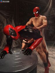 deadpool from marvel by zireael