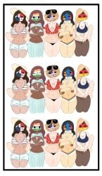 5girls big_breasts breastjob comic countryhumans countryhumans_edit countryhumans_girl cum edit female floating_penis germany_(countryhumans) india_(countryhumans) mongolia_(countryhumans) panama_(countryhumans) penis tagme united_states_of_america_(countryhumans)