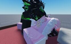 3d artist_request baseplate bed femboy furry green_penis male_penetrating_male protogen red_bed_sheet roblox robloxian sex source_request tagme