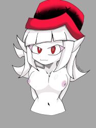 1girls artist_request breasts grey_background hat lanfao naked roblox roblox_avatar sasagix source_request staring tagme youtube youtube_hispanic youtuber