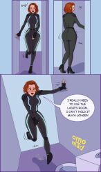 black widow (marvel) from marvel by omo mad