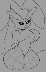 25circle big_breasts breasts female furry lopunny pokémon_(species) pokemon pokemon_(species) tagme thick_thighs wide_hips