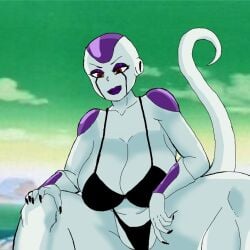 1girls alien alien_girl artist_request ass bald_female big_ass big_breasts big_butt bikini black_bikini black_bra black_nails black_thong bra breasts butt comicomryu dragon_ball dragon_ball_z female female_only frieza frieza_race frost_demon genderswap_(mtf) hand_on_knee looking_down muscular muscular_female no_hair purple_lipstick red_eyes rule_63 ryumxr solo squatting tagme thick_thighs thighs thong very_high_resolution white-skinned_female white_background white_skin