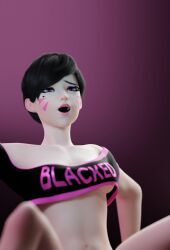 1girls 3d animated blacked blacked_clothing blender blender_(software) blizzard_entertainment d.va discko_d.va female female_only hana_song implied_sex looking_at_viewer lydaz mp4 overwatch overwatch_2 riding solo tagme video