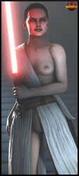 daisy ridley from star wars by snafusevsix