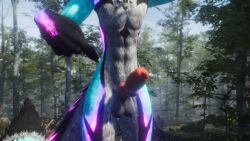 animal_genitalia animal_genitals animal_penis anthro anthro_only blue_fur canine_genitalia canine_genitals canine_penis cyan_fur erect erect_penis erection fur furry furry_only jex jexouium knot male male_only penis purple_fur rexouium tagme twitter url vipertherex vr_media vrchat