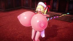 1girls 3d 3d_animation animated animation big_areola big_breasts breast_expansion breast_inflation breasts exposed_breasts female female_focus female_only flandre_scarlet giantess hose hose_in_mouth hose_in_nipple hose_in_pussy hose_inflation huge_breasts hyper_breasts imbapovi inflation large_areolae large_breasts mikumikudance mmd solo solo_female sound tagme touhou video