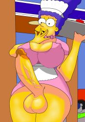 big_breasts big_penis futanari marge_simpson milf mluv the_simpsons