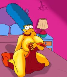 big_breasts marge_simpson milf mluv the_simpsons