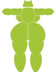 1girls 2023 android_(os) ass ass_focus back_view backboob big_ass big_breasts breasts bugdroid female female_focus gigantic_thighs green_body huge_ass huge_breasts large_ass large_breasts mascot rear_view solo solo_focus spread_arms thick_thighs videogamedunky white_background wide_hips