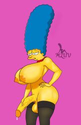 big_breasts big_penis futanari marge_simpson milf mluv the_simpsons