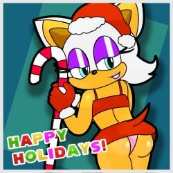 rouge the bat from christmas by neo facker