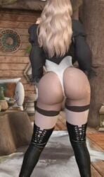 3d animated big_ass big_breasts blonde_hair blue_eyes cosplay dommy_mommy elf_orc_lunaire glasses huge_ass huge_breasts large_ass large_breasts nier:_automata rebecca_(original_character) seductive shorter_than_30_seconds skyrim tagme the_elder_scrolls tight_clothing video yorha_2b_(cosplay)