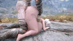 3d alternate_breast_size animated bethesda_softworks big_ass big_butt blindfold breasts doggy_style feet huge_breasts huge_cock large_ass large_breasts legs_spread makad321 monster nier:_automata nipples outdoors outside round_ass round_butt skyrim soles sound standing the_elder_scrolls thick thick_ass thick_thighs toes video voluptuous voluptuous_female yorha_2b